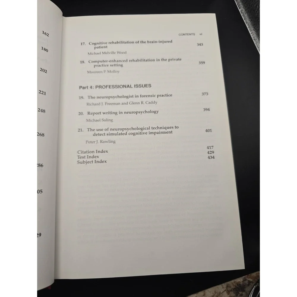 Neuropsychology Clinic Practice.  Academic Press, Edited  Touyz, Byrne, Gilandas